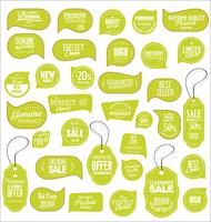 Moderne badges stickers en labels-collectie vector