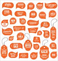 Moderne badges stickers en labels-collectie vector