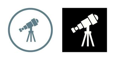 telescoop vector pictogram