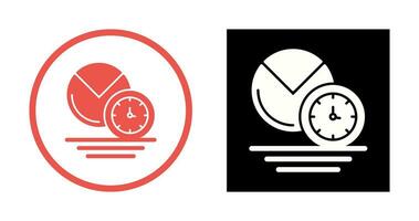 cirkeldiagram vector pictogram