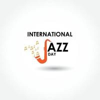 vectoraffiche voor het jazzfestival met muziekinstrumenten. perfect voor muziekevenementen vector