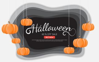 Halloween achtergrond Vector achtergrond