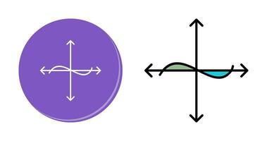 uniek diagram vector icoon