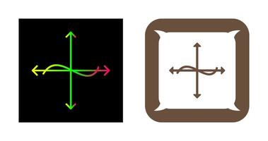 uniek diagram vector icoon