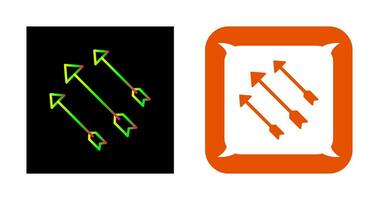 uniek pijlen vector icoon