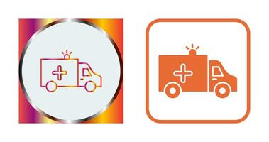 ambulance vector pictogram