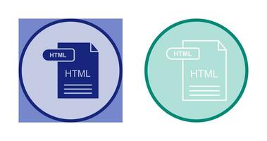 html vector icoon