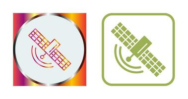 satelliet vector pictogram