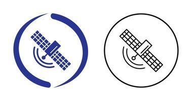 satelliet vector pictogram