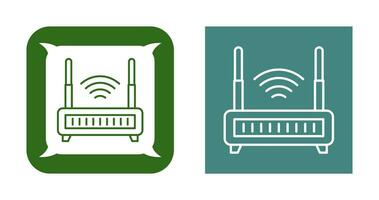 Wifi router vector icoon