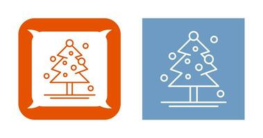 kerstboom vector pictogram