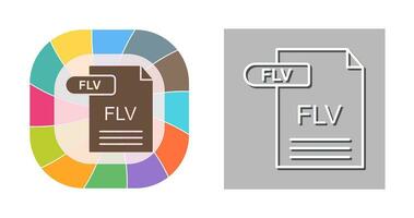 flv vector icoon