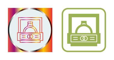 trouwring vector pictogram