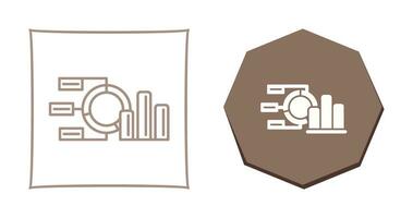 cirkeldiagram vector pictogram