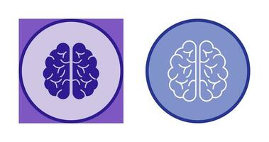 hersenen vector pictogram