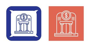 bank vector pictogram