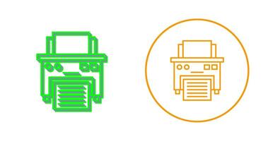 printer vector pictogram