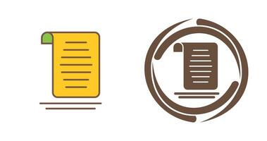 document vector pictogram