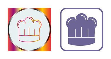 chef hoed vector icon