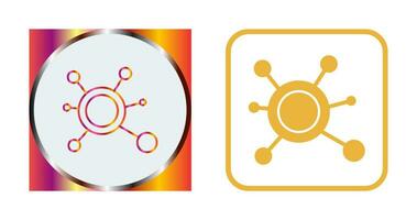 molecuul vector pictogram