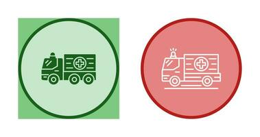 ambulance vector pictogram