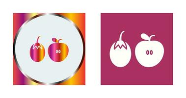 fruit en vgroenten vector icoon