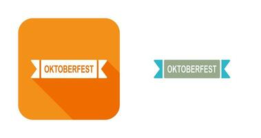 oktoberfeest banier vector icoon