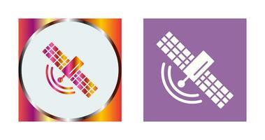 satelliet vector pictogram