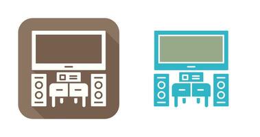 thuisbioscoop vector pictogram