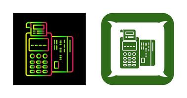 pos terminal vector icoon