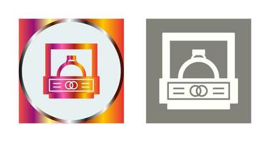 trouwring vector pictogram