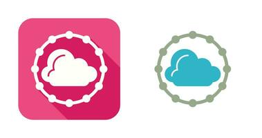 wolk vector pictogram