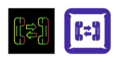 telefoongesprek vector pictogram