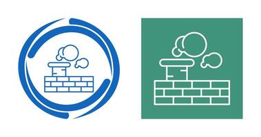 schoorsteen vector pictogram