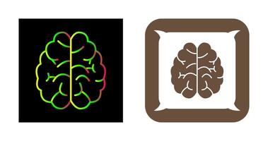 hersenen vector pictogram