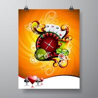 casino thema illustratie vector