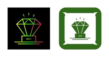 diamant vector pictogram