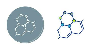 molecuul vector pictogram