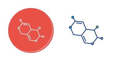 molecuul vector pictogram