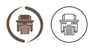 printer vector pictogram