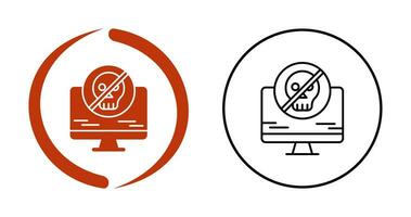 antivirus vector pictogram