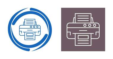 printer vector pictogram