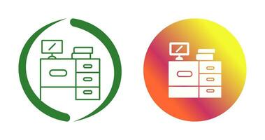 bureau vector pictogram