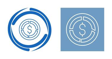 cirkeldiagram vector pictogram