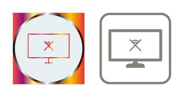 uniek verbinding verbroken netwerk vector icoon