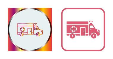 ambulance vector pictogram