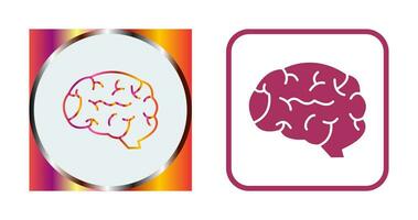 hersenen vector pictogram