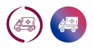 ambulance vector pictogram