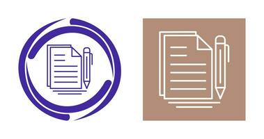 document vector pictogram