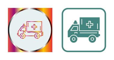 ambulance vector pictogram